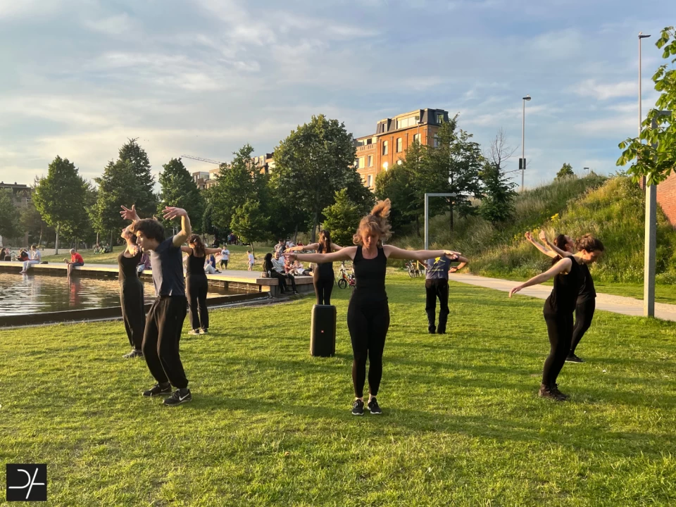 Dansend door 't stad... Park Spoor Noord