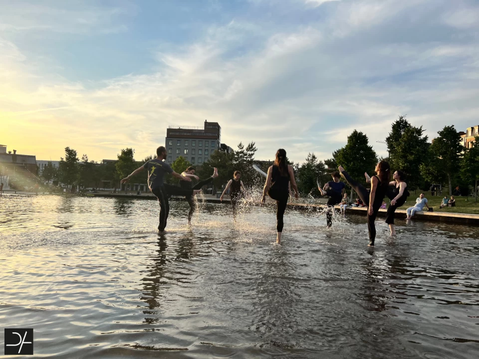 Dansend door 't stad... Park Spoor Noord