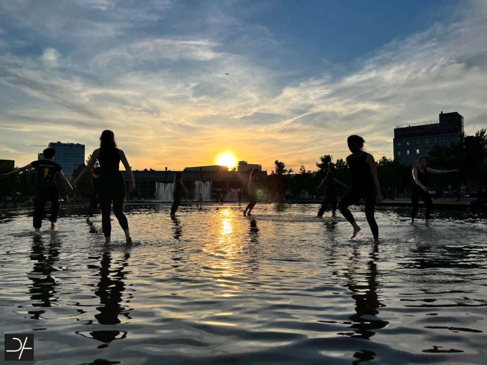 Dansend door 't stad... Park Spoor Noord