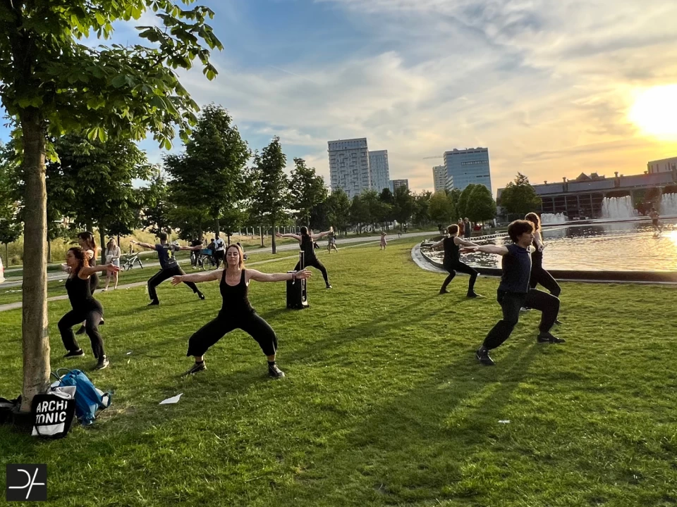 Dansend door 't stad... Park Spoor Noord