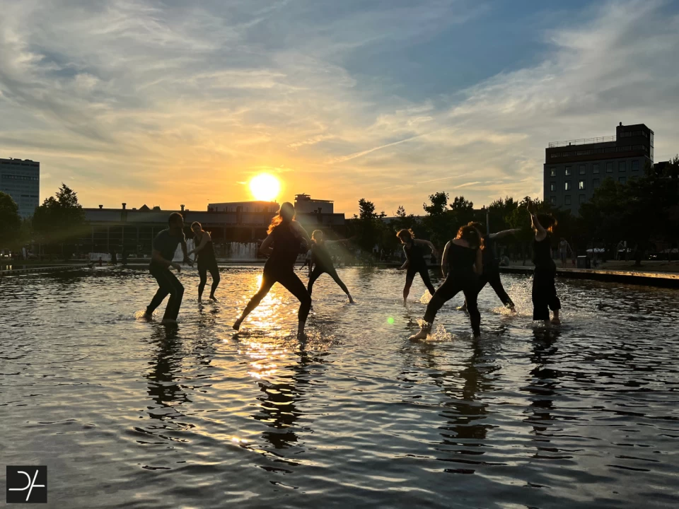 Dansend door 't stad... Park Spoor Noord