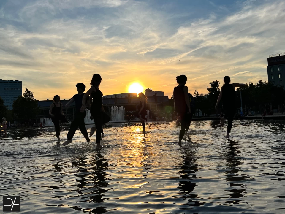 Dansend door 't stad... Park Spoor Noord