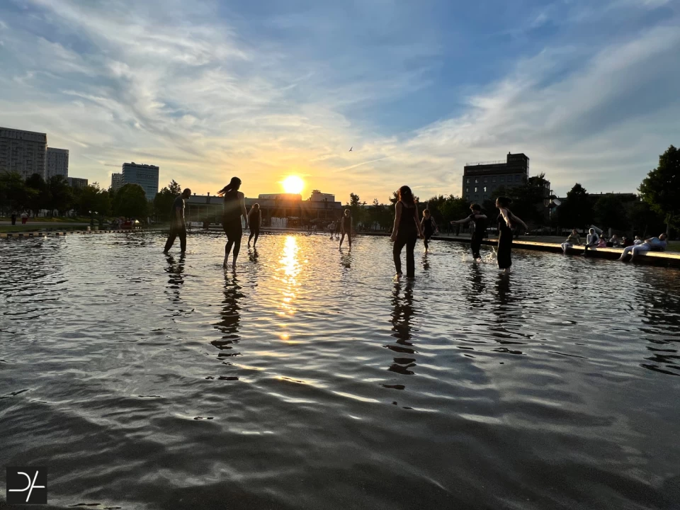 Dansend door 't stad... Park Spoor Noord