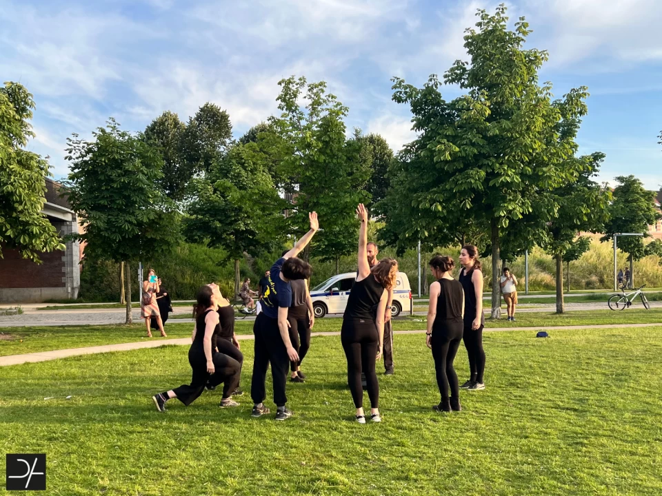 Dansend door 't stad... Park Spoor Noord