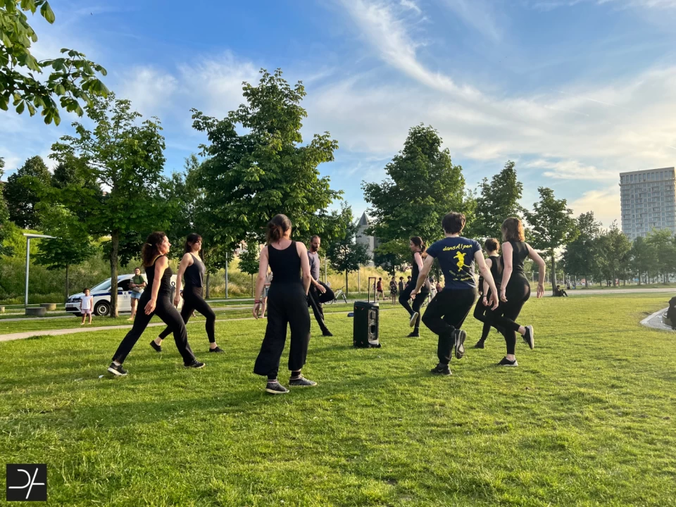 Dansend door 't stad... Park Spoor Noord