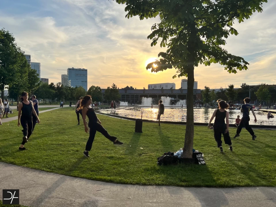 Dansend door 't stad... Park Spoor Noord