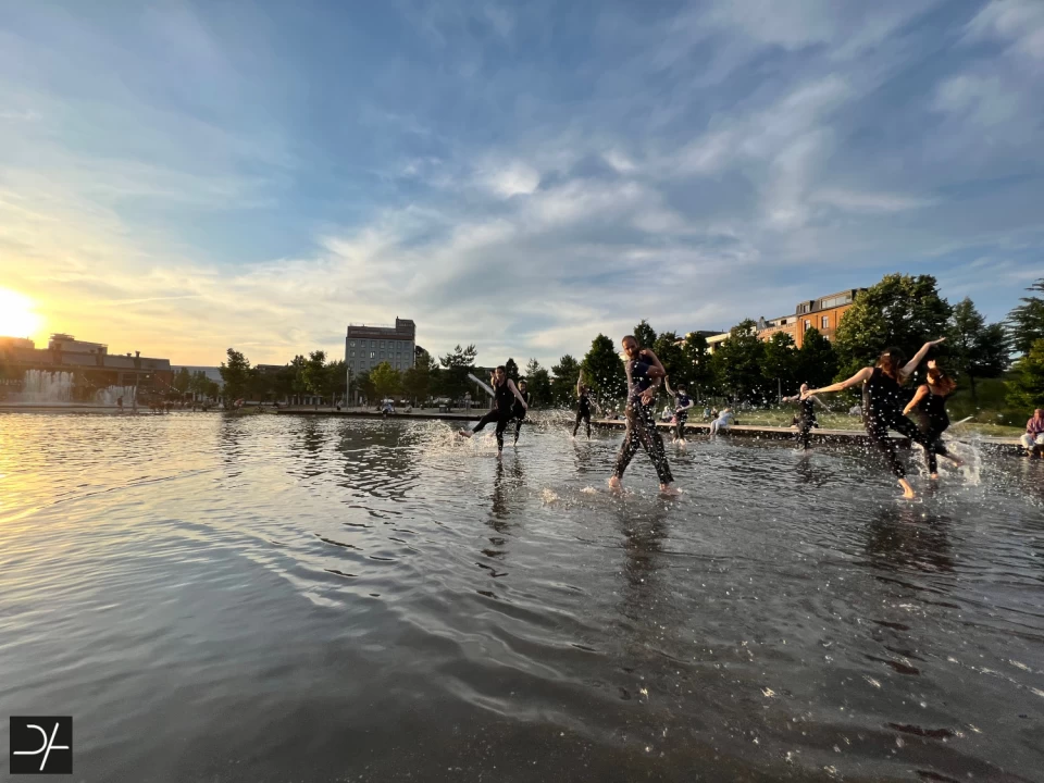 Dansend door 't stad... Park Spoor Noord